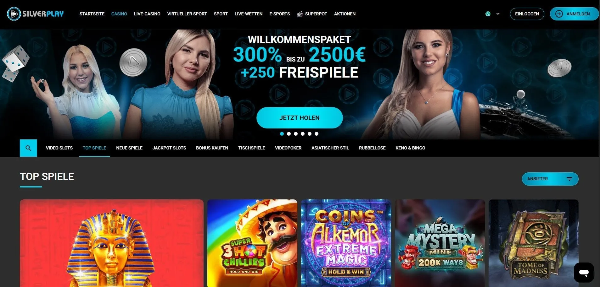 Silverplay Startseite Silverplay Casino Startseite