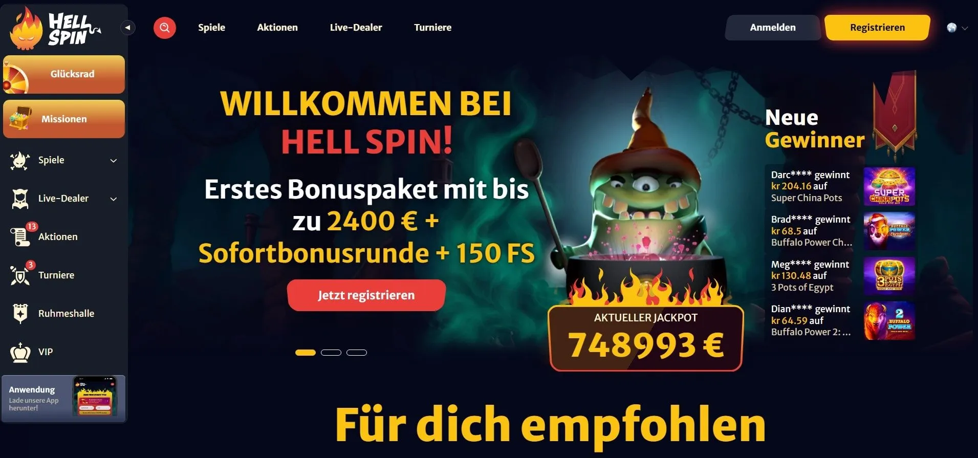 Hell Spin Online Casino Startseite Hell Spin Casino Startseite